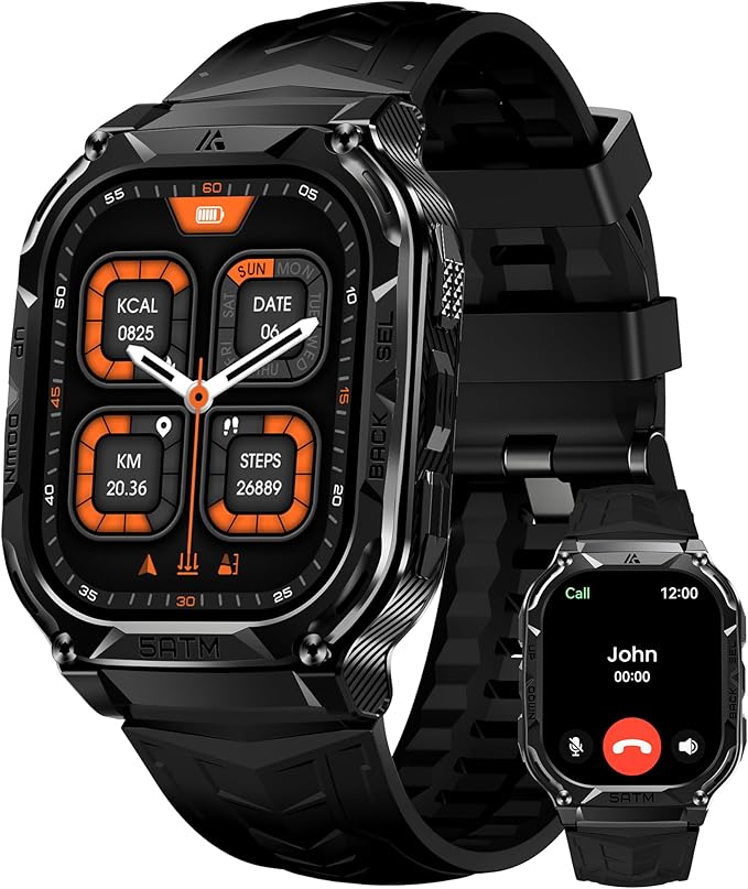 HIDAMEL M3E Montre Connectée Homme GPS 